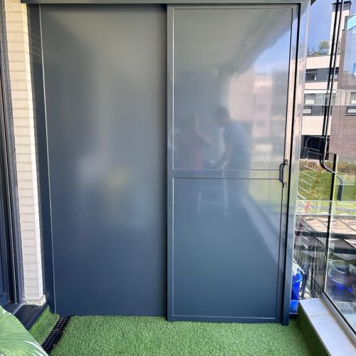 PUERTA DE ARMARIO CORREDERA ALUMINIO