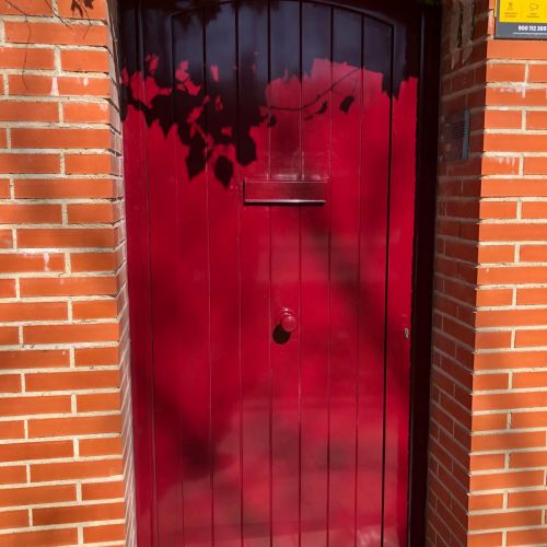 PUERTA ALUMINIO SOLDADO